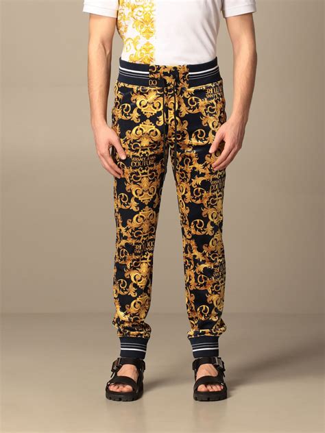 versace men's trousers|Versace trousers price.